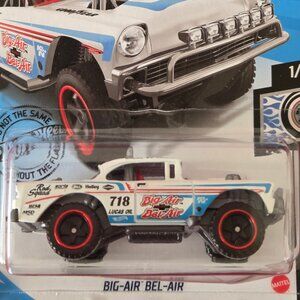 2018 HOT WHEELS, BIG AIR, BEL AIR, #1, MINT IN THE PACKAGE!!!